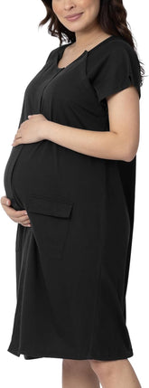 Labor and Delivery Gown, 3 in 1 Hospital Gowns for Women Labor Delivery