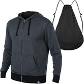 2-In-1 Reversible Backpack Hoodie (As Seen on SHARK TANK) Unisex Full-Zip Hero Hoodie